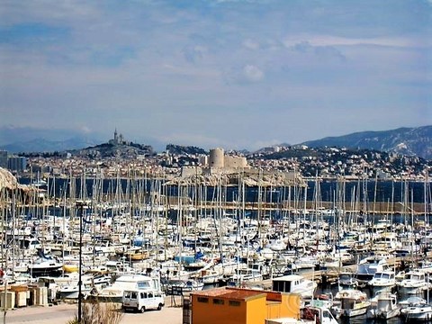 Marseille vue depuis le Frioul